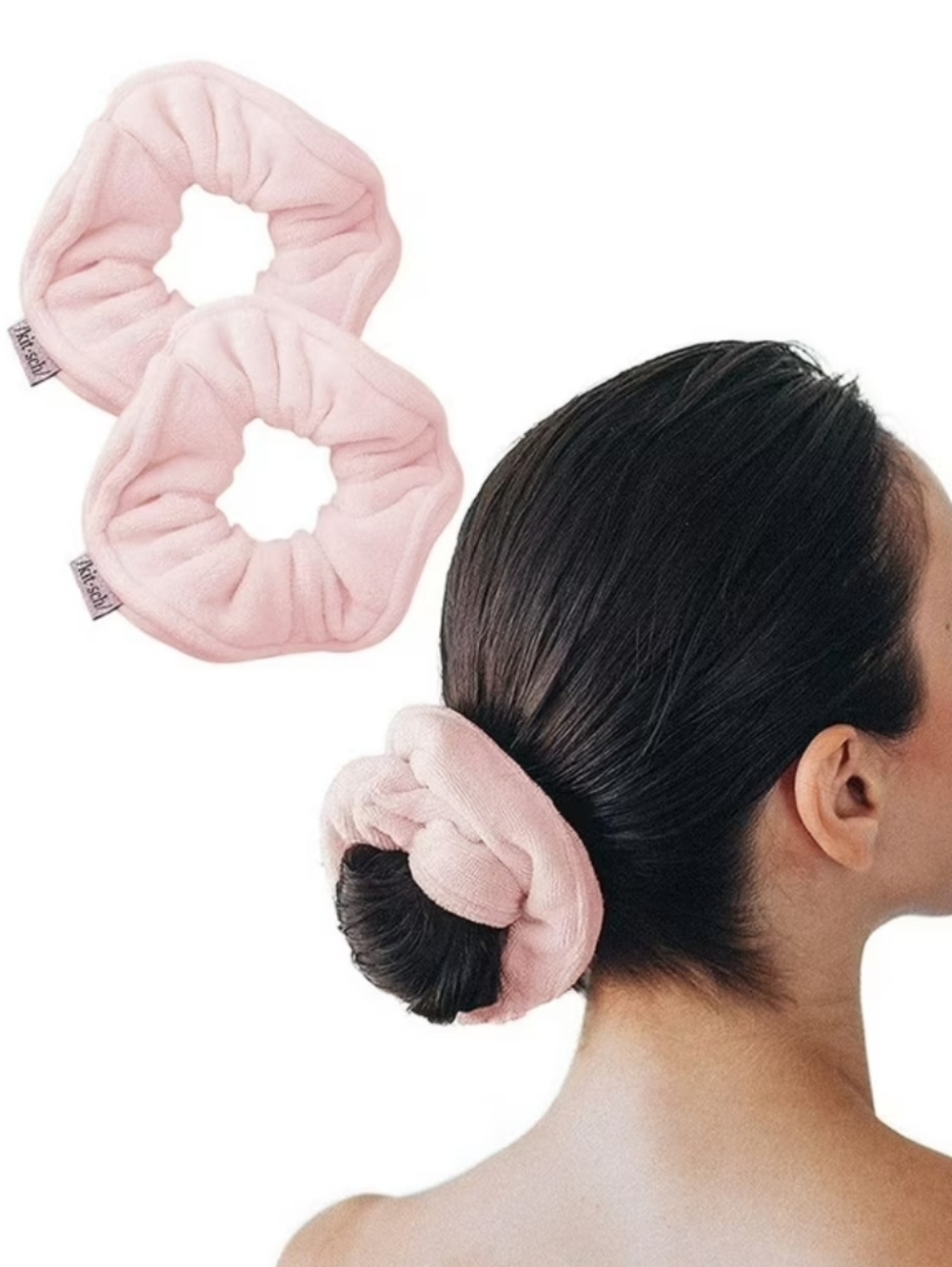 Kitsch Towel Scrunchies (PAIR OF 2)